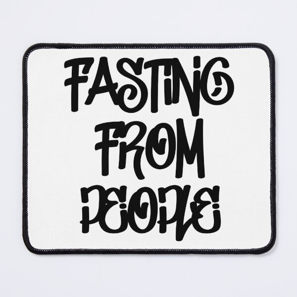 Item preview, Funny Fasting From People Graffiti Design designed and sold by SarahJisri.