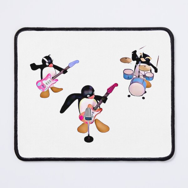 Item preview, pingu noot noot rock band designed and sold by Legendary-stuff.