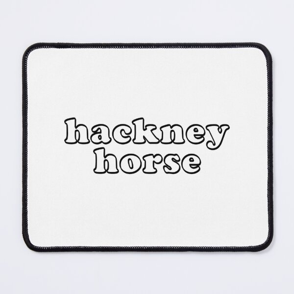 Item preview, Hackney Horse Bubble Letters designed and sold by theaadesigns.