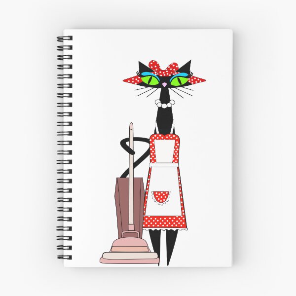 Item preview, MCM Atomic Cats in fun and whimsical settings.  designed and sold by BossAtomic.