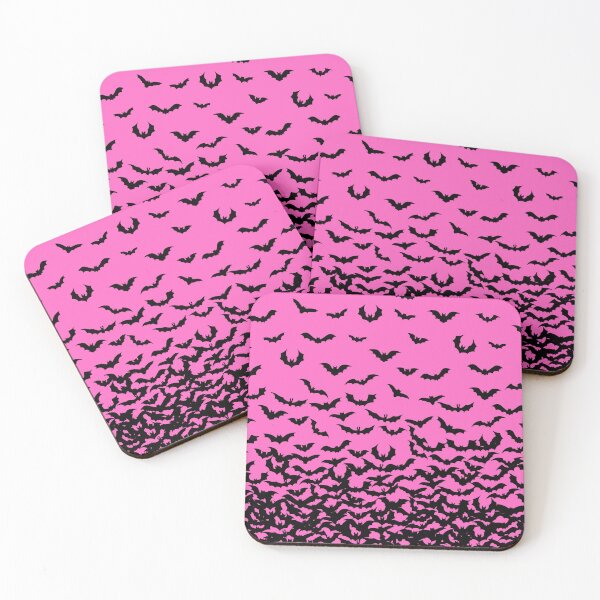 Item preview, Bats on Bright Pink Print, Bat Design, Bat Print, Halloween Print, I love Bats Print designed and sold by PinHookPrincess.