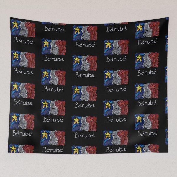 Artikelvorschau, Acadian Flag Pastel Liquid Mosaic Bérubé - Drapeau Acadien Mosaïque Liquide Pastel Vitrail Bérubé entworfen und verkauft von ColoursOfFrance.