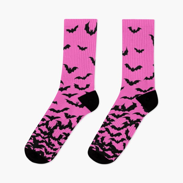 Item preview, Bats on Bright Pink Print, Bat Design, Bat Print, Halloween Print, I love Bats Print designed and sold by PinHookPrincess.