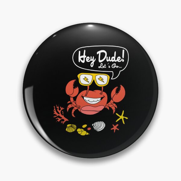 Item preview, Hey Crab dude designed and sold by D3monic.
