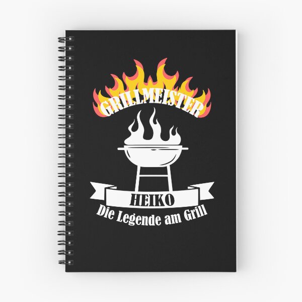 Item preview, Grill master Heiko first name last man gift designed and sold by JanooFactory.