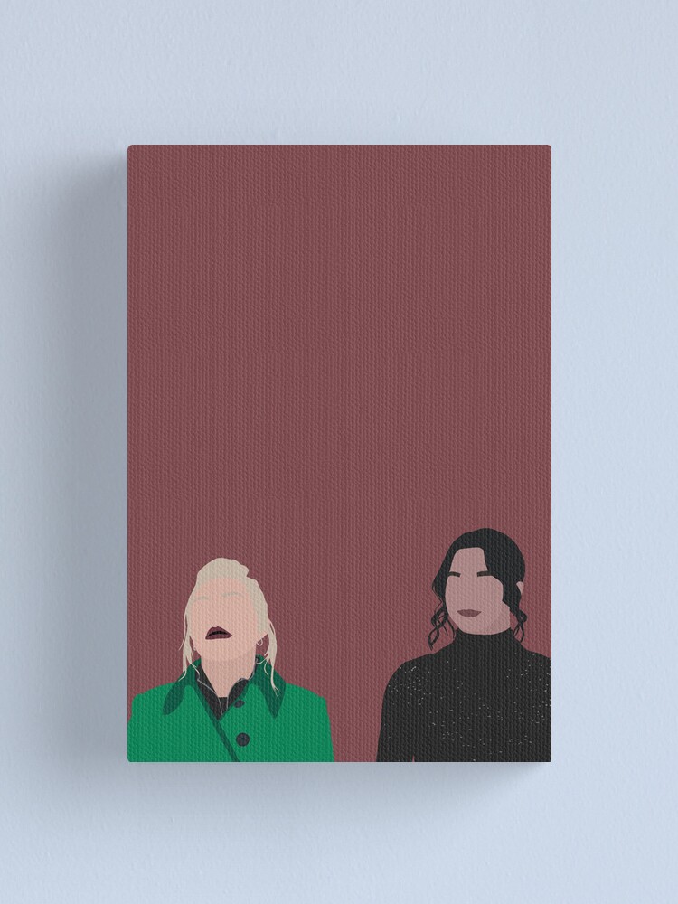 Thumbnail 1 of 3, Canvas Print, Elevator Ride designed and sold by emberwidow.
