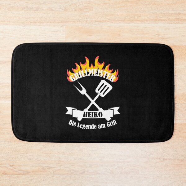 Item preview, Grill master Heiko first name last man gift designed and sold by JanooFactory.