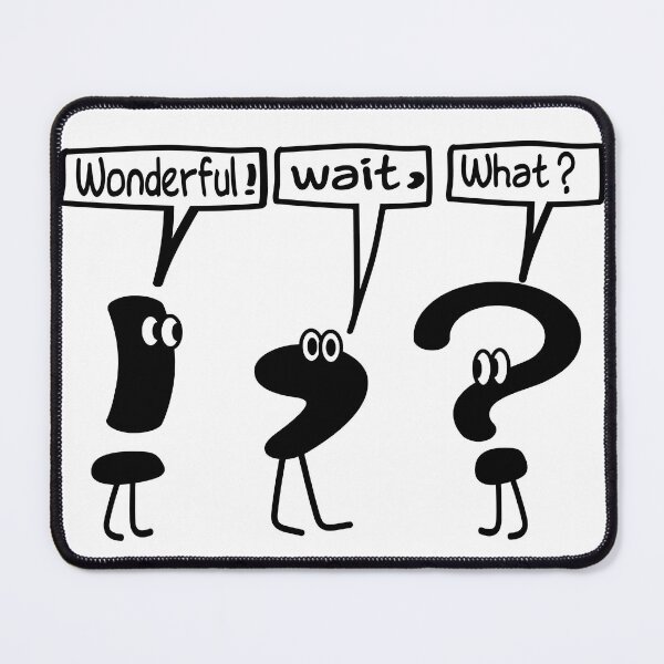 Item preview, Funny Grammar Punctuation Wait, What? For Teacher designed and sold by STORHAMIDO.