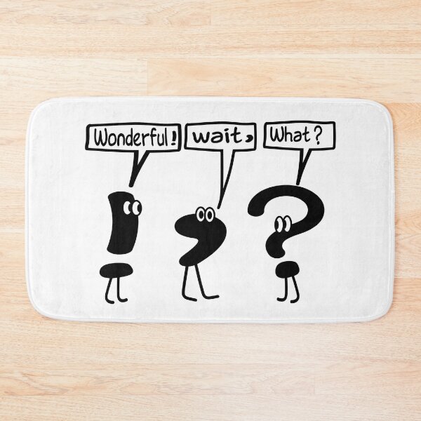 Item preview, Funny Grammar Punctuation Wait, What? For Teacher designed and sold by STORHAMIDO.