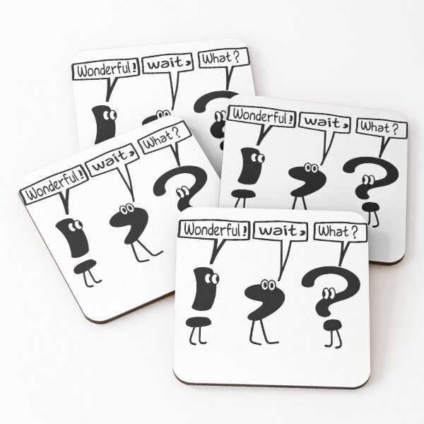 Item preview, Funny Grammar Punctuation Wait, What? For Teacher designed and sold by STORHAMIDO.
