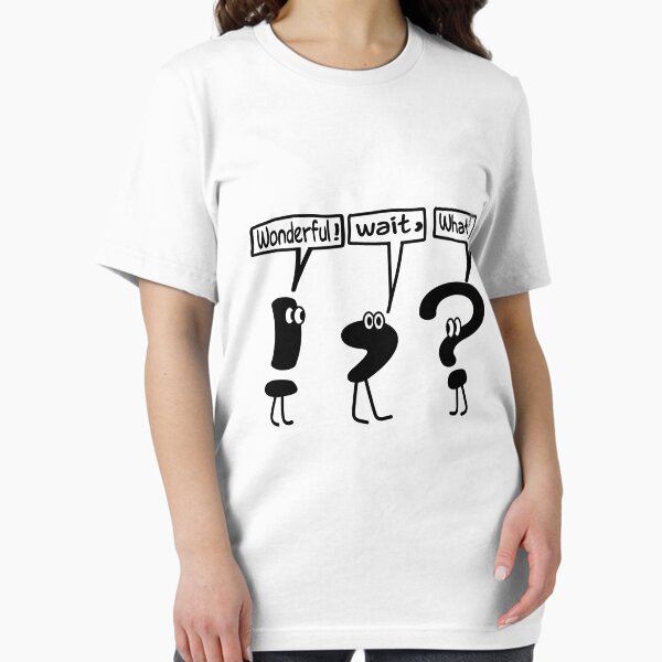 Item preview, Funny Grammar Punctuation Wait, What? For Teacher designed and sold by STORHAMIDO.