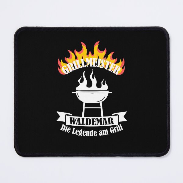 Item preview, Grill master Waldemar first name last man gift designed and sold by JanooFactory.