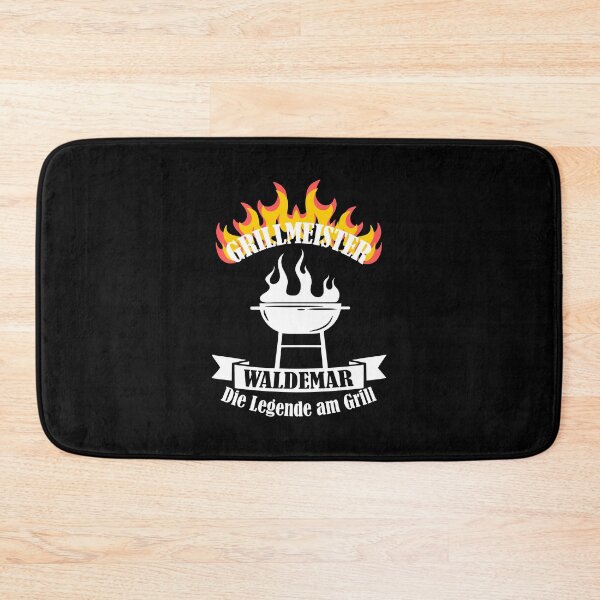 Item preview, Grill master Waldemar first name last man gift designed and sold by JanooFactory.