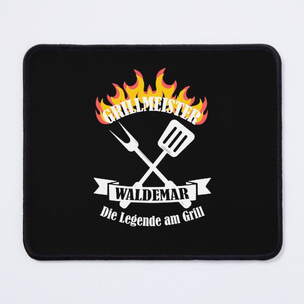 Item preview, Grill master Waldemar first name last man gift designed and sold by JanooFactory.