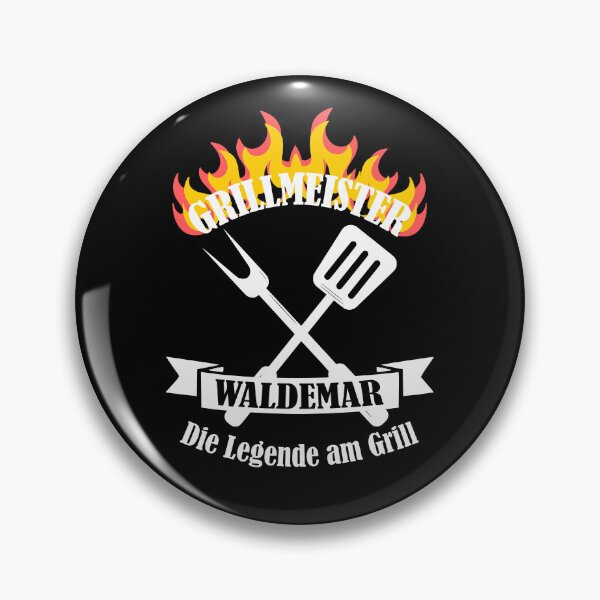Item preview, Grill master Waldemar first name last man gift designed and sold by JanooFactory.