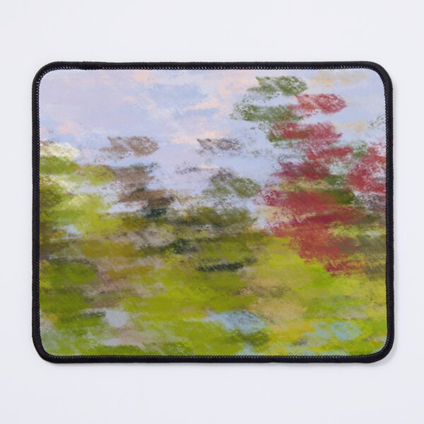 Item preview,   painting with dry brushes, chaotic strokes,  green shades designed and sold by vilma3000.