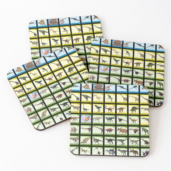 Item preview, 65 MCMLXV Prehistoric Periodic Table of Dinosaurs Pattern Design designed and sold by 65 MCMLXV.