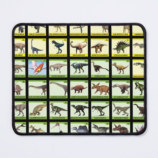 Item preview, 65 MCMLXV Prehistoric Periodic Table of Dinosaurs Pattern Design designed and sold by 65 MCMLXV.