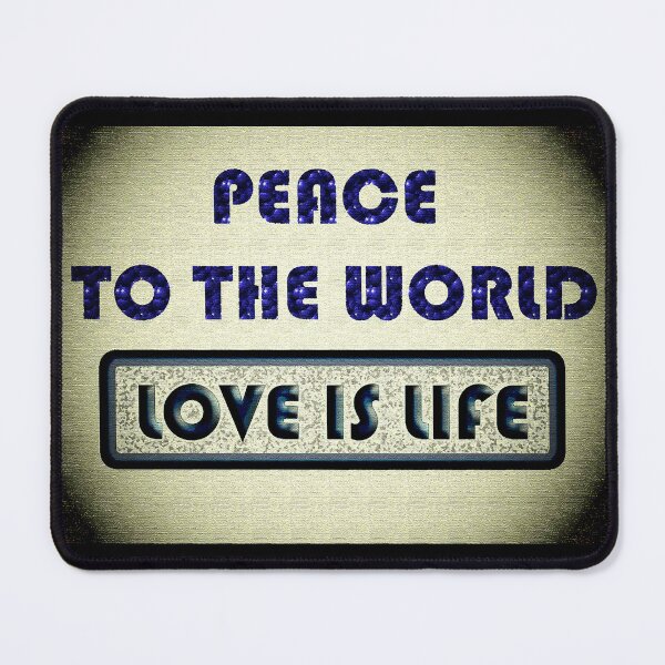 Item preview, Peace & Love designed and sold by Malik-Designs.