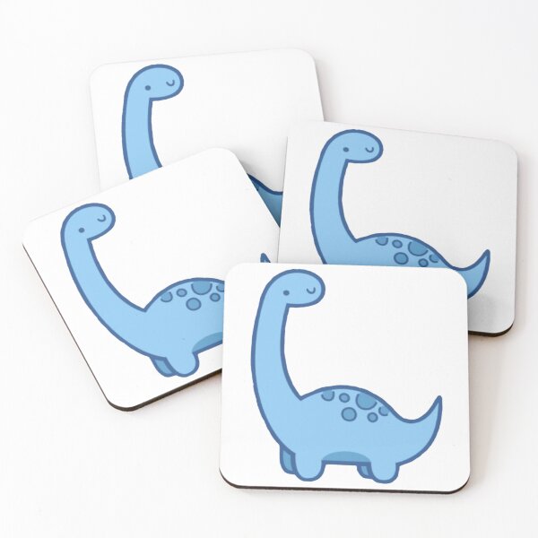 Item preview, Cute and funny blue dinosaur designed and sold by Fa5ad.