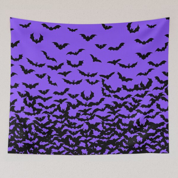 Item preview, Bats on Bright Purple Print, Bat Design, Bat Print, Halloween Print, I love Bats Print designed and sold by PinHookPrincess.