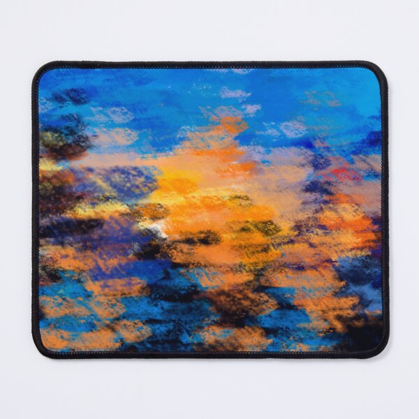 Item preview, painting with dry brushes, chaotic strokes, multi-colored palette, background for the interior designed and sold by vilma3000.