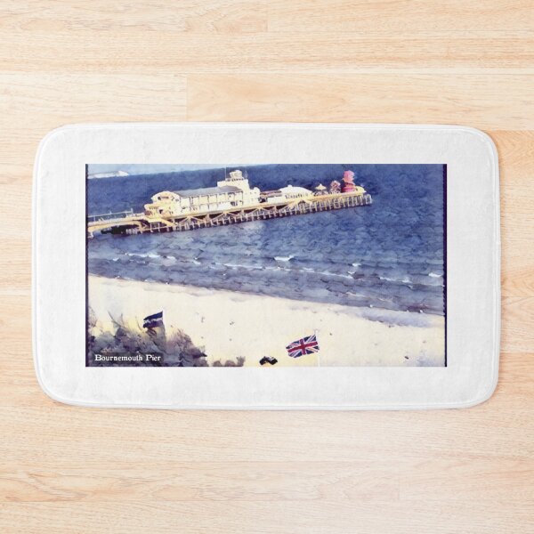 Item preview, "Bournemouth Pier - Two" art on video frame designed and sold by TeaMugPhrases.