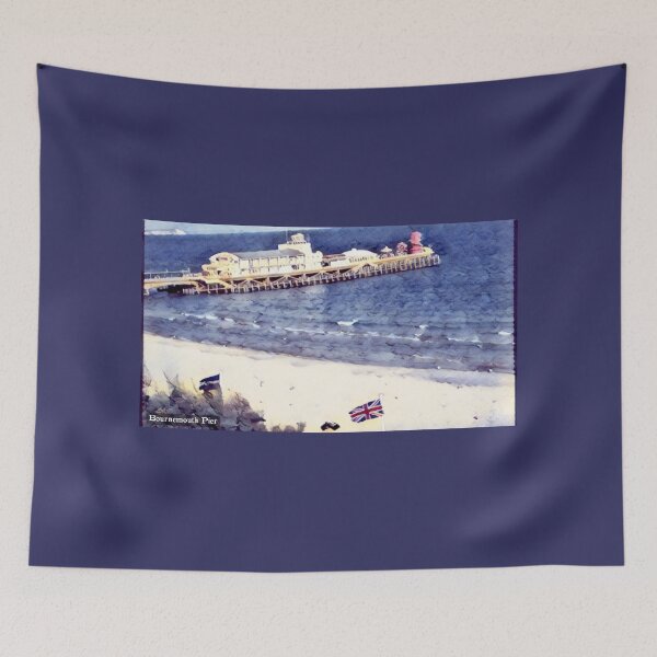 Item preview, "Bournemouth Pier - Two" art on video frame designed and sold by TeaMugPhrases.