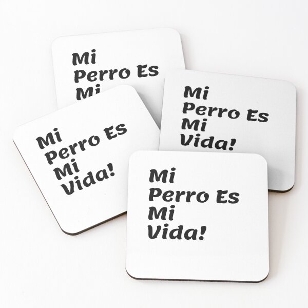 Item preview, Mi perro es mi vida- Spanish dog quote - My dog is my life. . Mi perro. designed and sold by Doggymadness.
