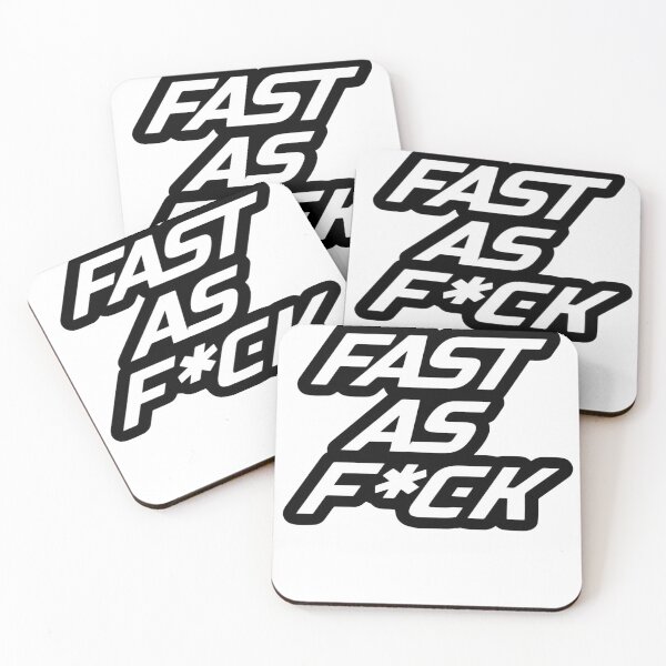 Item preview, Fast as f*ck designed and sold by ozumdesigns.
