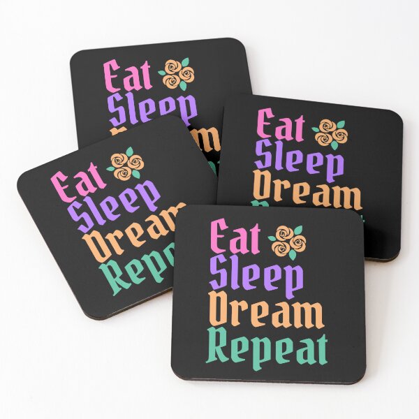 Item preview, Eat Sleep Dream Repeat designed and sold by Einstein12345.