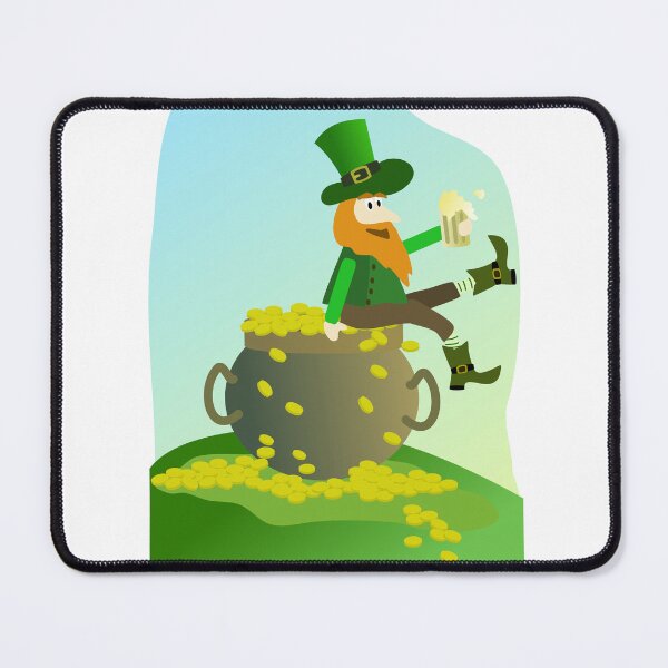 Item preview, Leprechaun on money pot designed and sold by Logan81.