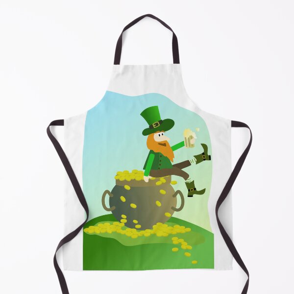 Item preview, Leprechaun on money pot designed and sold by Logan81.