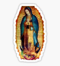 Our Lady of Guadalupe Tilma Replica Sticker