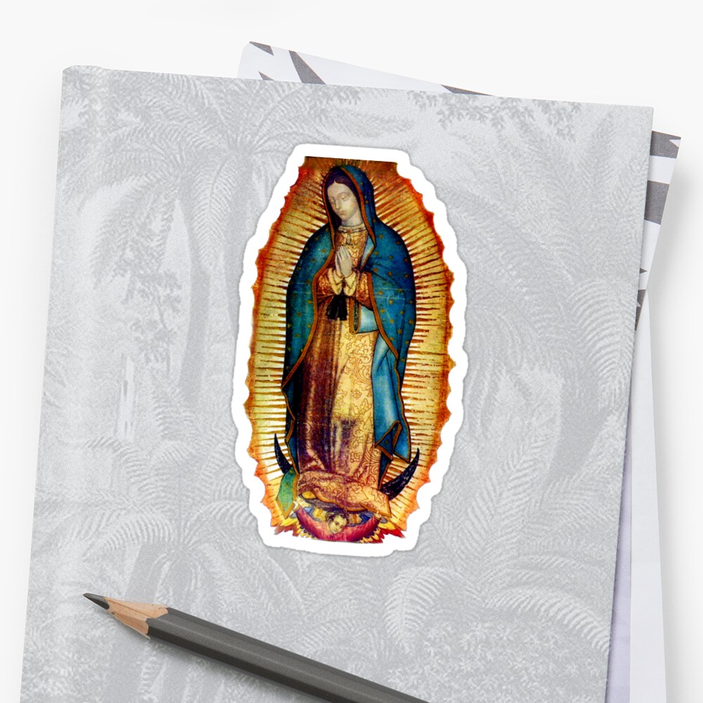 our-lady-of-guadalupe-tilma-replica-stickers-by-hispanicworld-redbubble