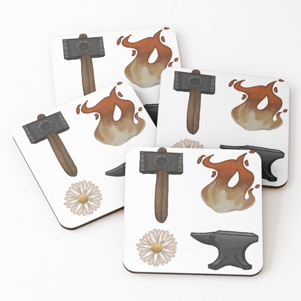 Item preview, Hephaestus Stickers designed and sold by Akantha Lambert.