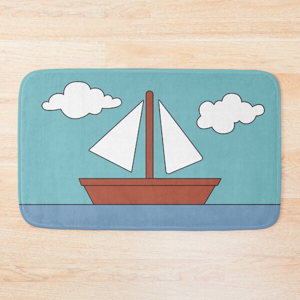 Item preview, Living room boat painting designed and sold by FanaToonic.