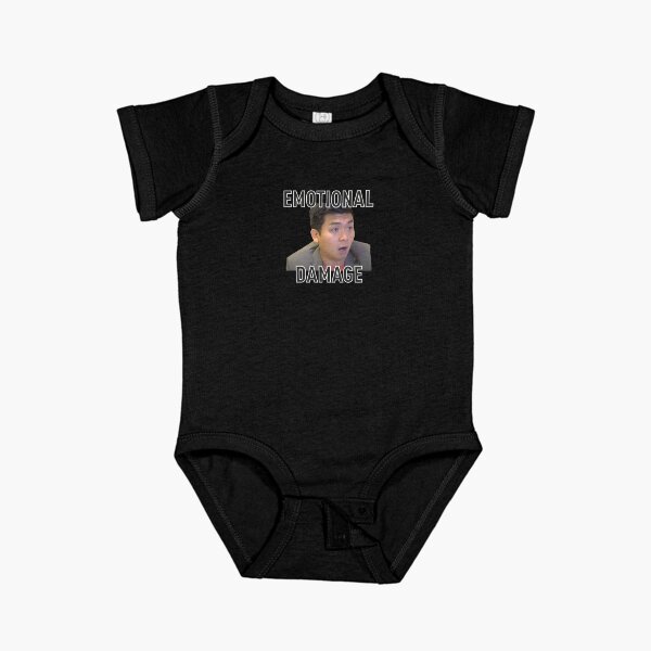 Item preview, Emotional Damage! 2022 Trendy Funny Meme (Black BG) designed and sold by FilipeFerreira.