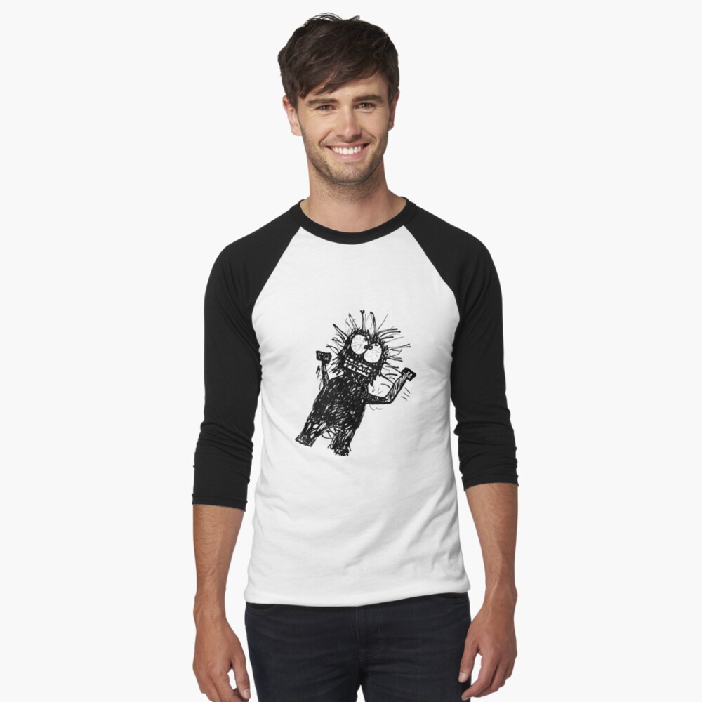 Item preview, Baseball ¾ Sleeve T-Shirt designed and sold by savolai.