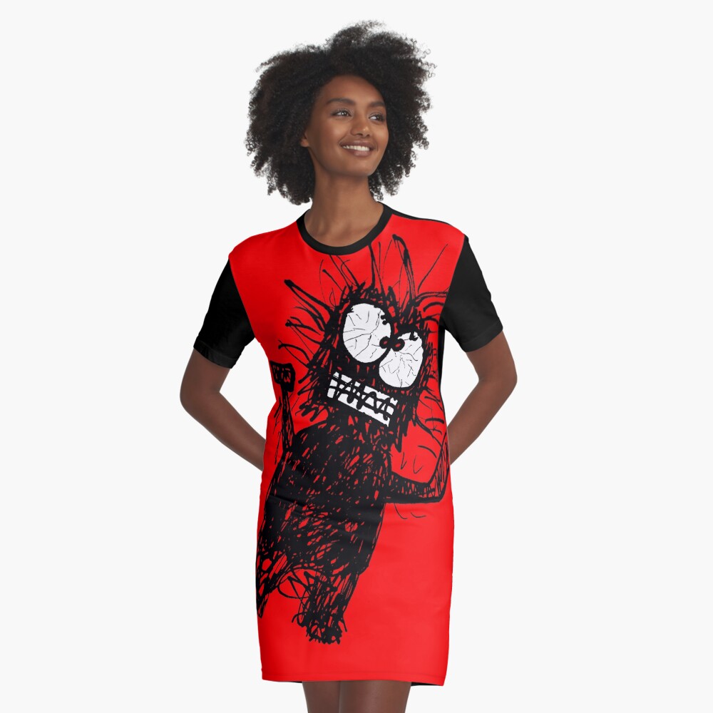 Item preview, Graphic T-Shirt Dress designed and sold by savolai.