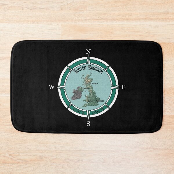 Item preview, United Kingdom Compass Map designed and sold by Suzielie.
