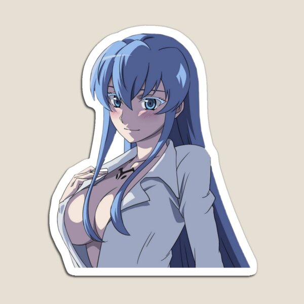 Akame Ga Kill! - Esdeath (Anime/Ecchi/Waifu) STICKER Vinyl Die-Cut