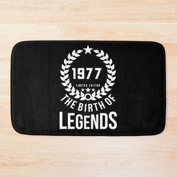 Item preview, Born 1977 - 45th - Legends Birthday - Vintage 1977 designed and sold by vooART.