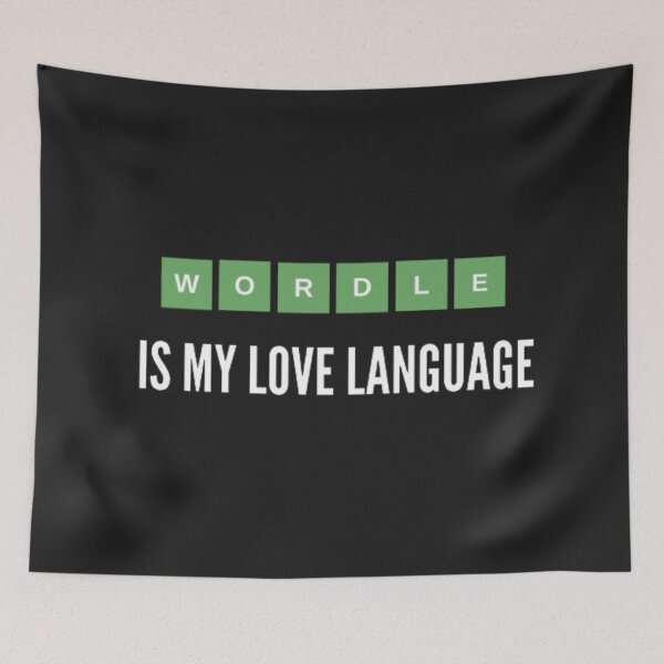 Item preview, Wordle is my Love Language Simple Graphic designed and sold by babyleafshop.