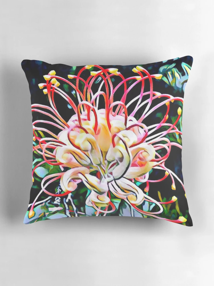 Thumbnail 3 of 4, Pillow, Whispering designed and sold by RandaRubyRed.
