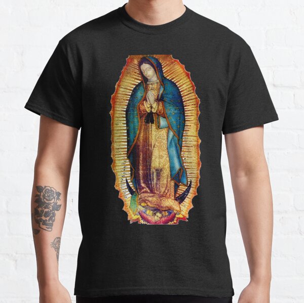 Our Lady of Guadalupe Tilma Replica Camiseta clásica