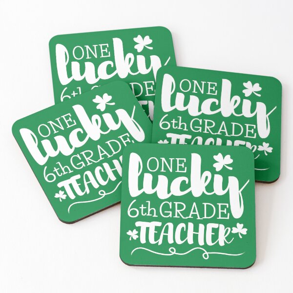 Item preview, One Lucky 6th Grade Teacher / Sixth Grade Teacher St Patricks Day Shirt / Lucky Sixth Grade Teacher / Cute Teacher Gift / Irish Shirt for Grade School Teachers designed and sold by Adonalyn.