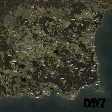 Buy a paper map of Day Z's horrifying world, Chernarus, for $15