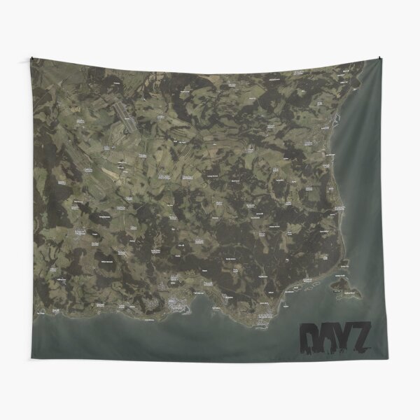 Item preview, Day Z Map designed and sold by The Pathfinders.