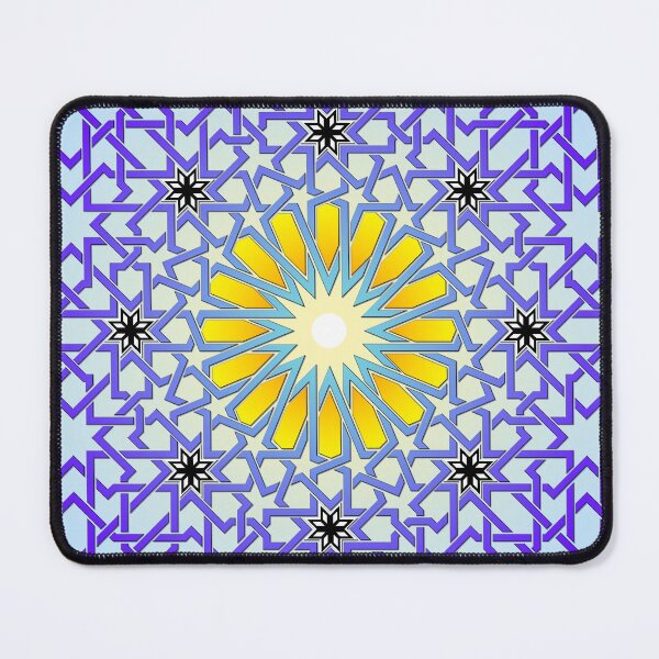 Item preview, Moroccan Star Temple Art - Black Stars designed and sold by kernowerno.